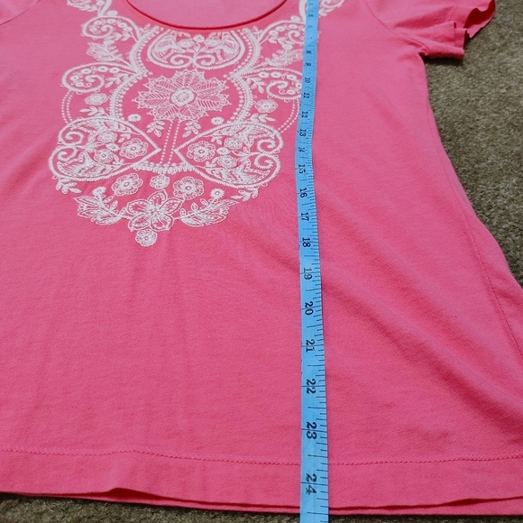 Cotton embroidered tee - Picture 6 of 7